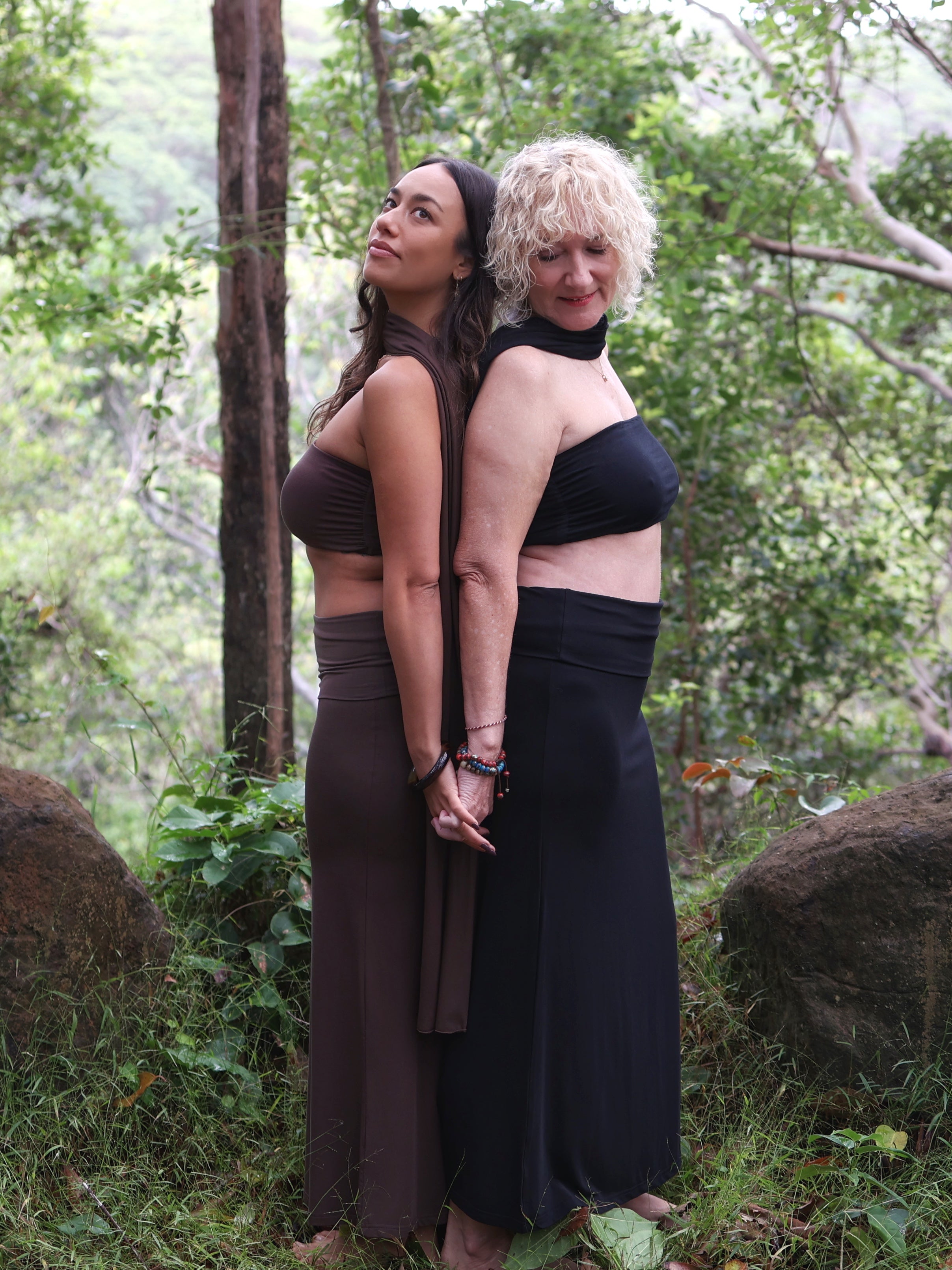 Bamboo Maxi Skirt - Cocoa