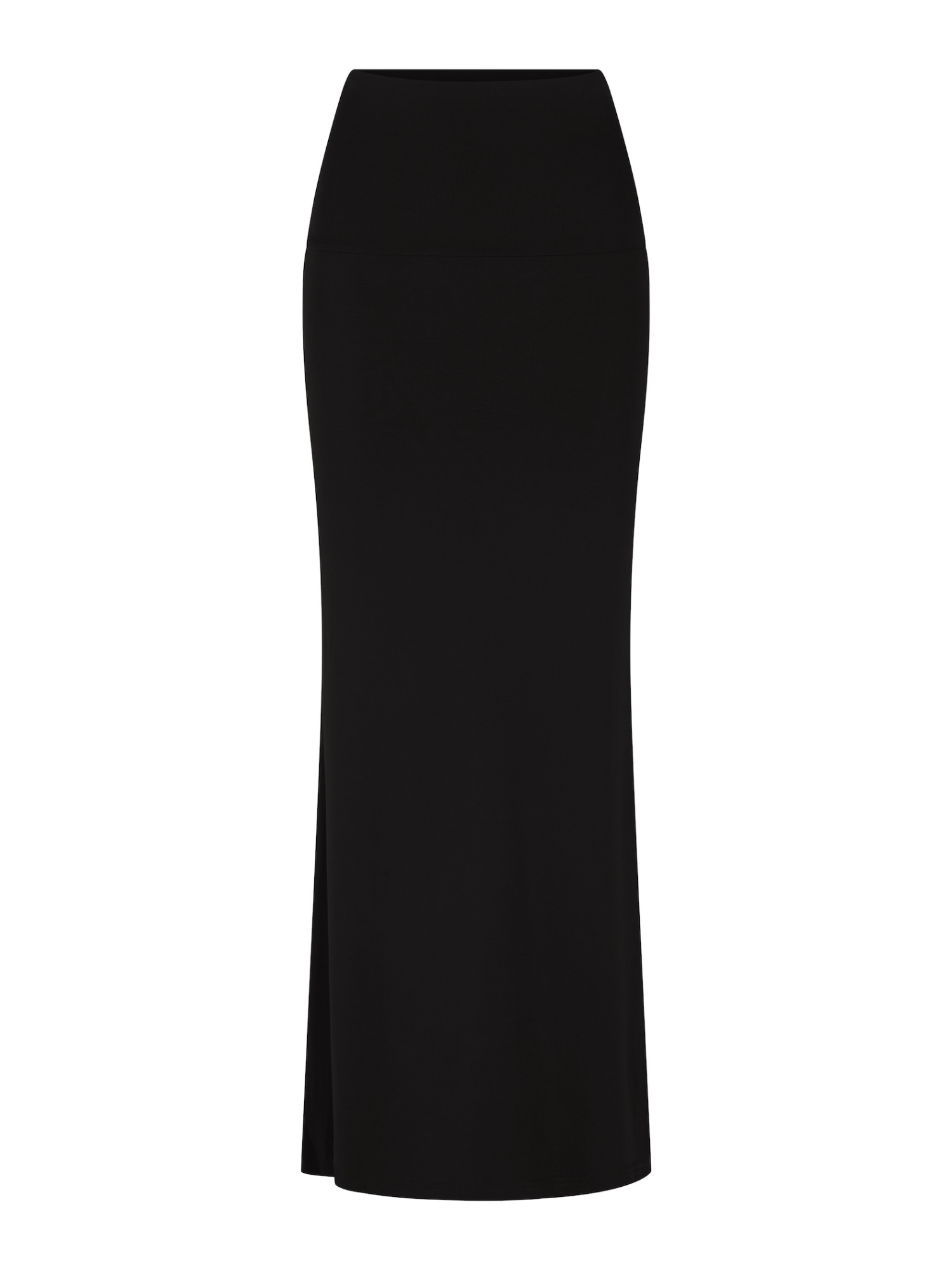Black bamboo maxi tube pencil skirt, bamboo womens clothing