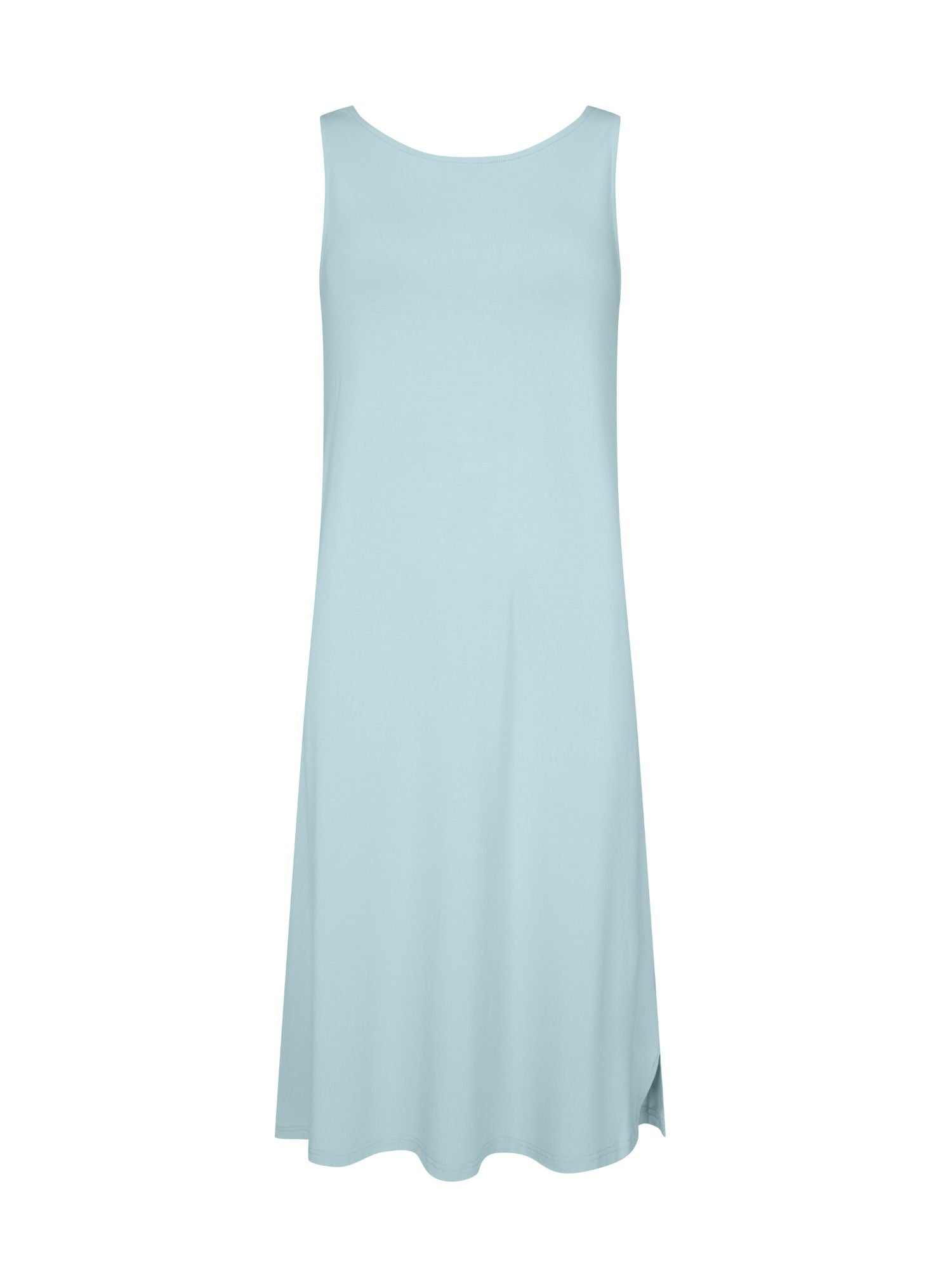 Bamboo A-Line Singlet Dress - Topaz