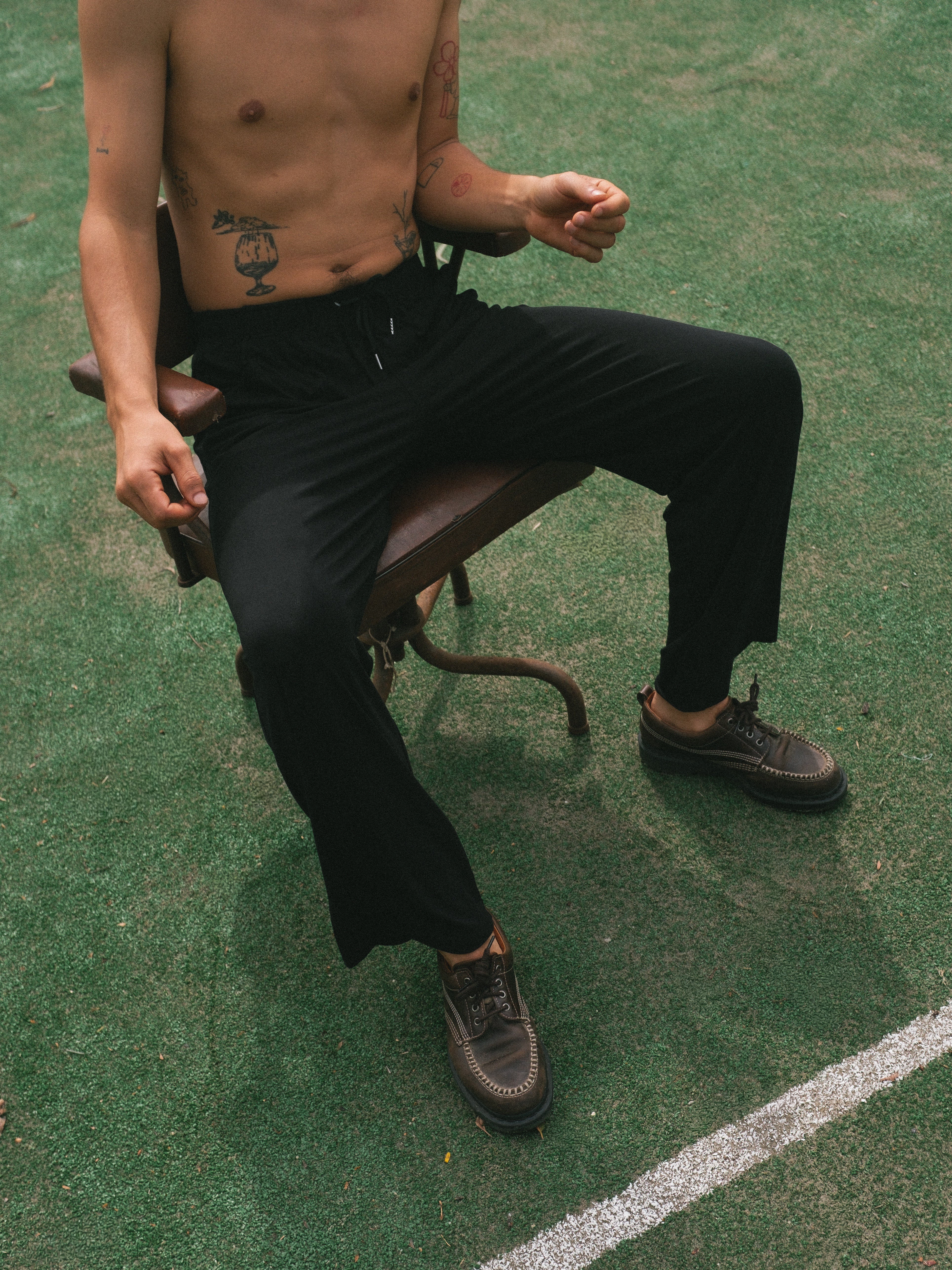 Bamboo Casual Pants - Black
