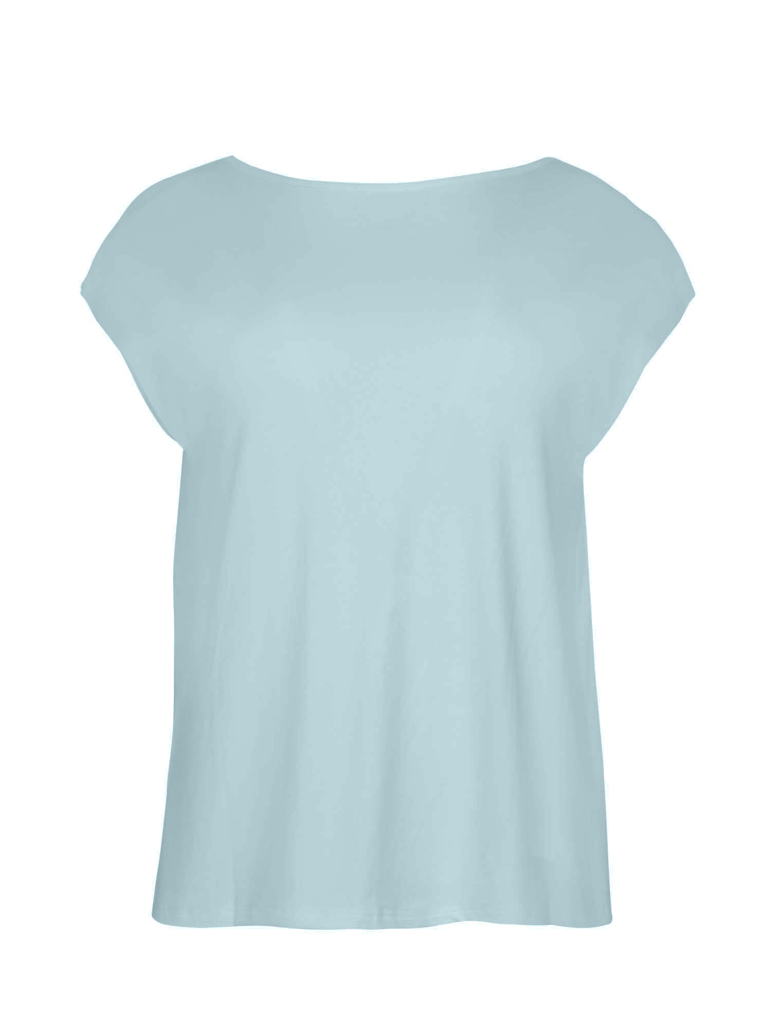 Bamboo Boxy T-Shirt - Topaz