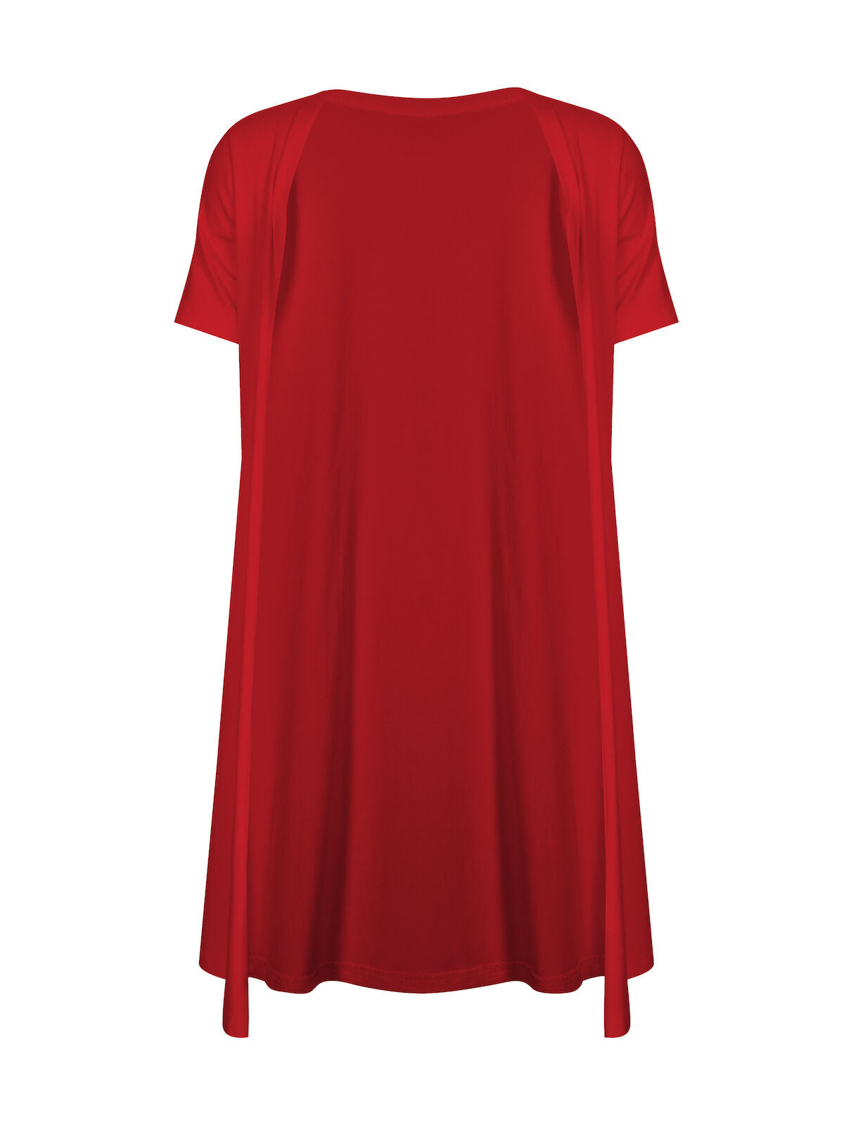 Bamboo Wrap Dress - Mini - Chili Pepper