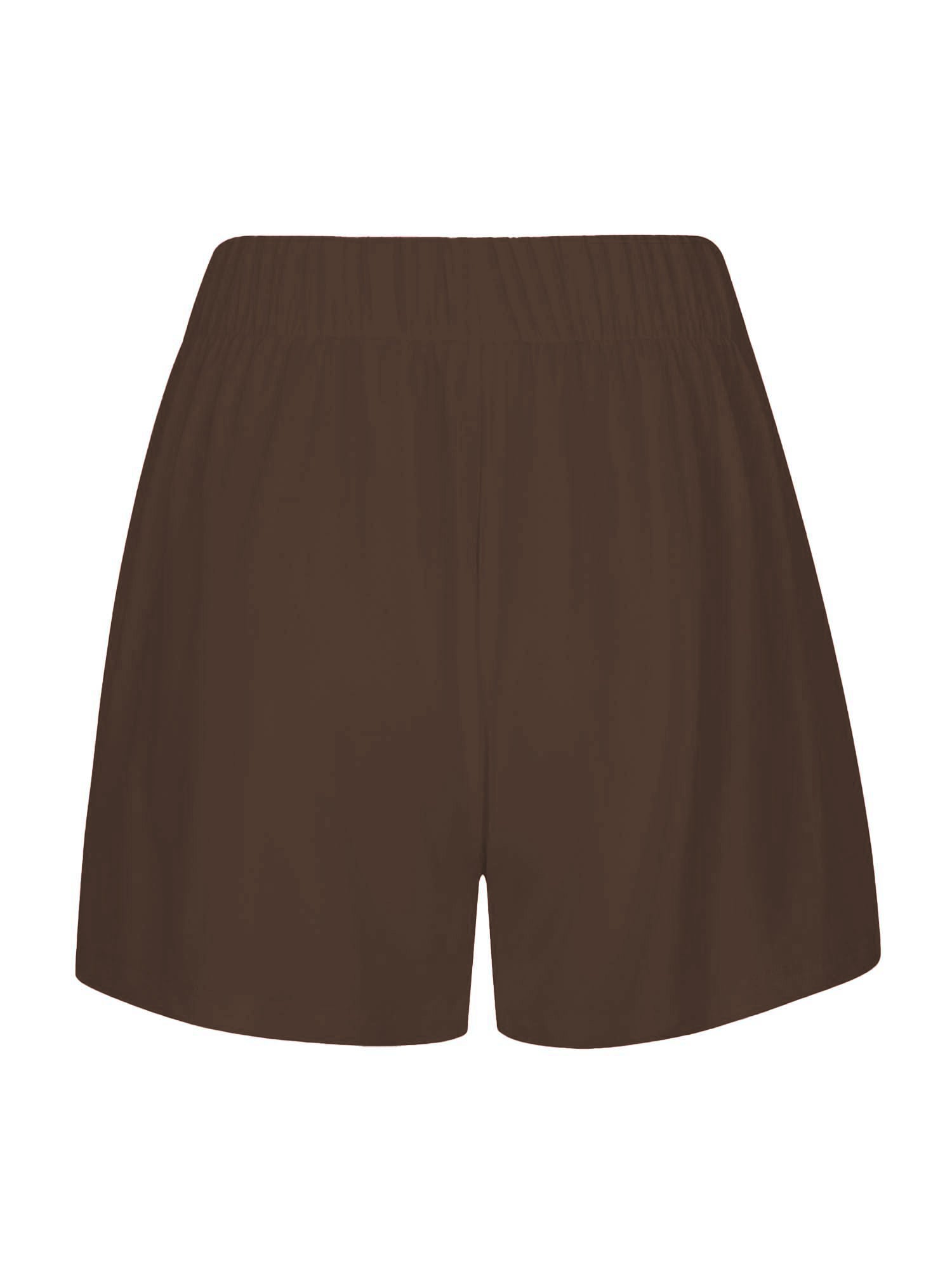 Women's Bamboo everyday shorts in Cocoa