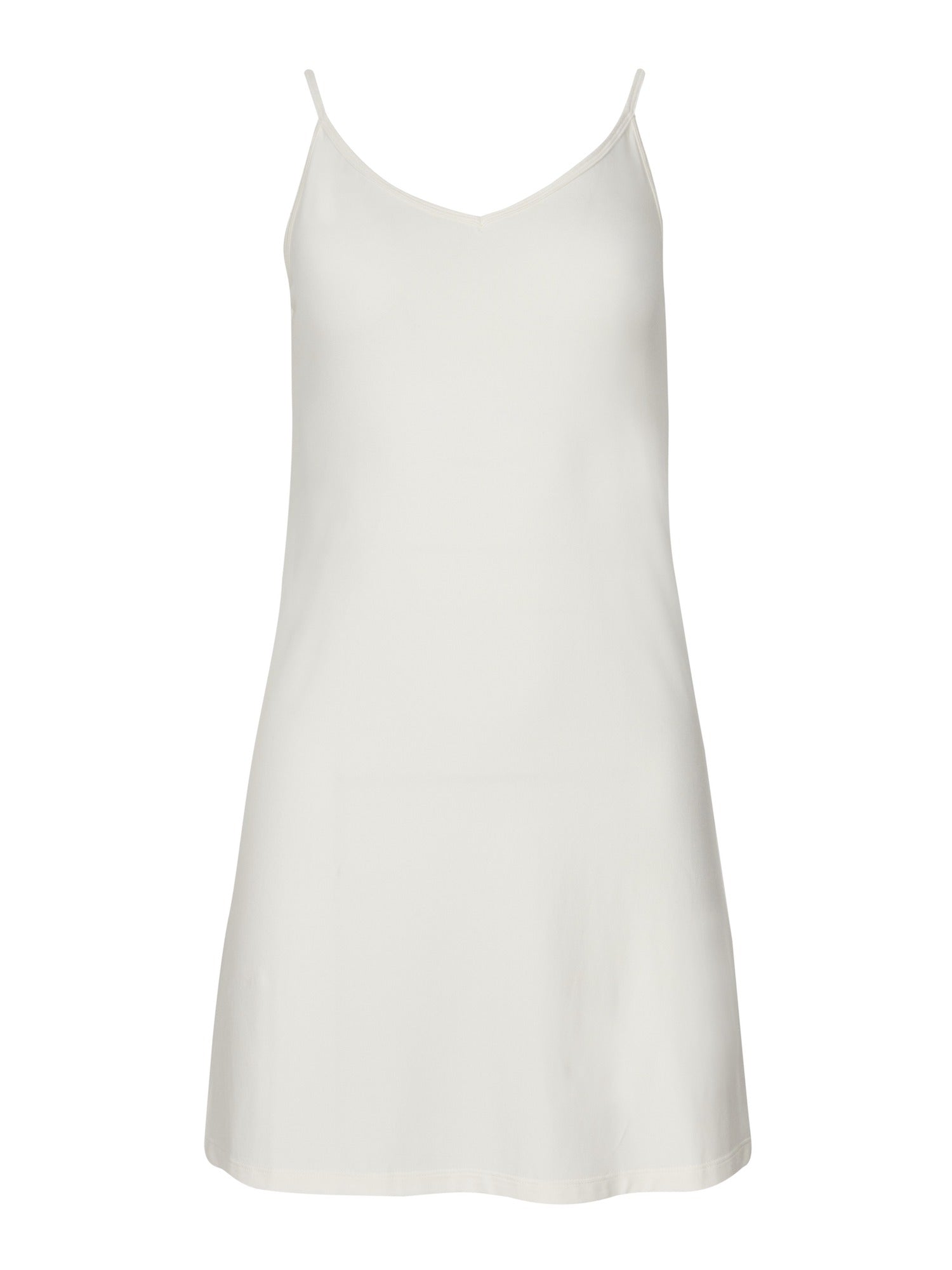 Bamboo Layering Slip Dress - Cream