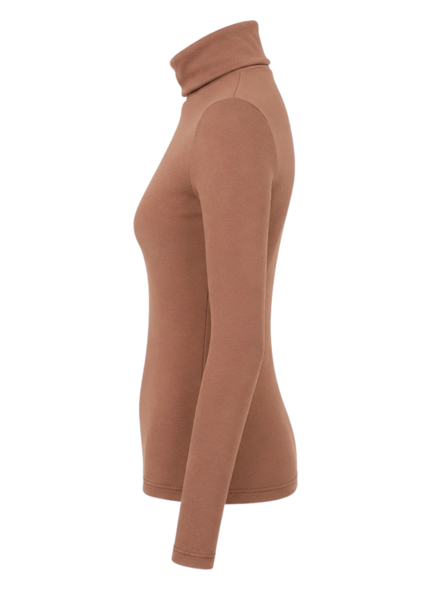 Bamboo Skivvy Turtleneck - Toffee