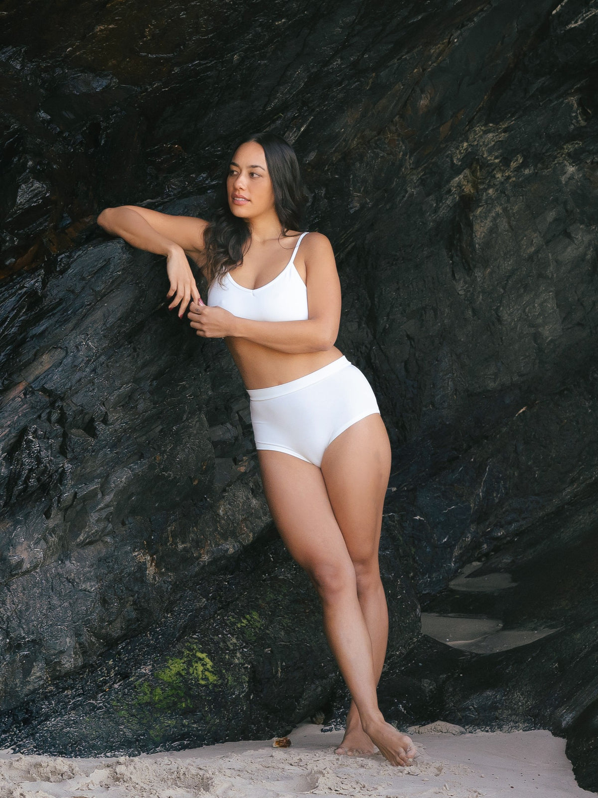 Bamboo Bridgette Jones Undies - Cream