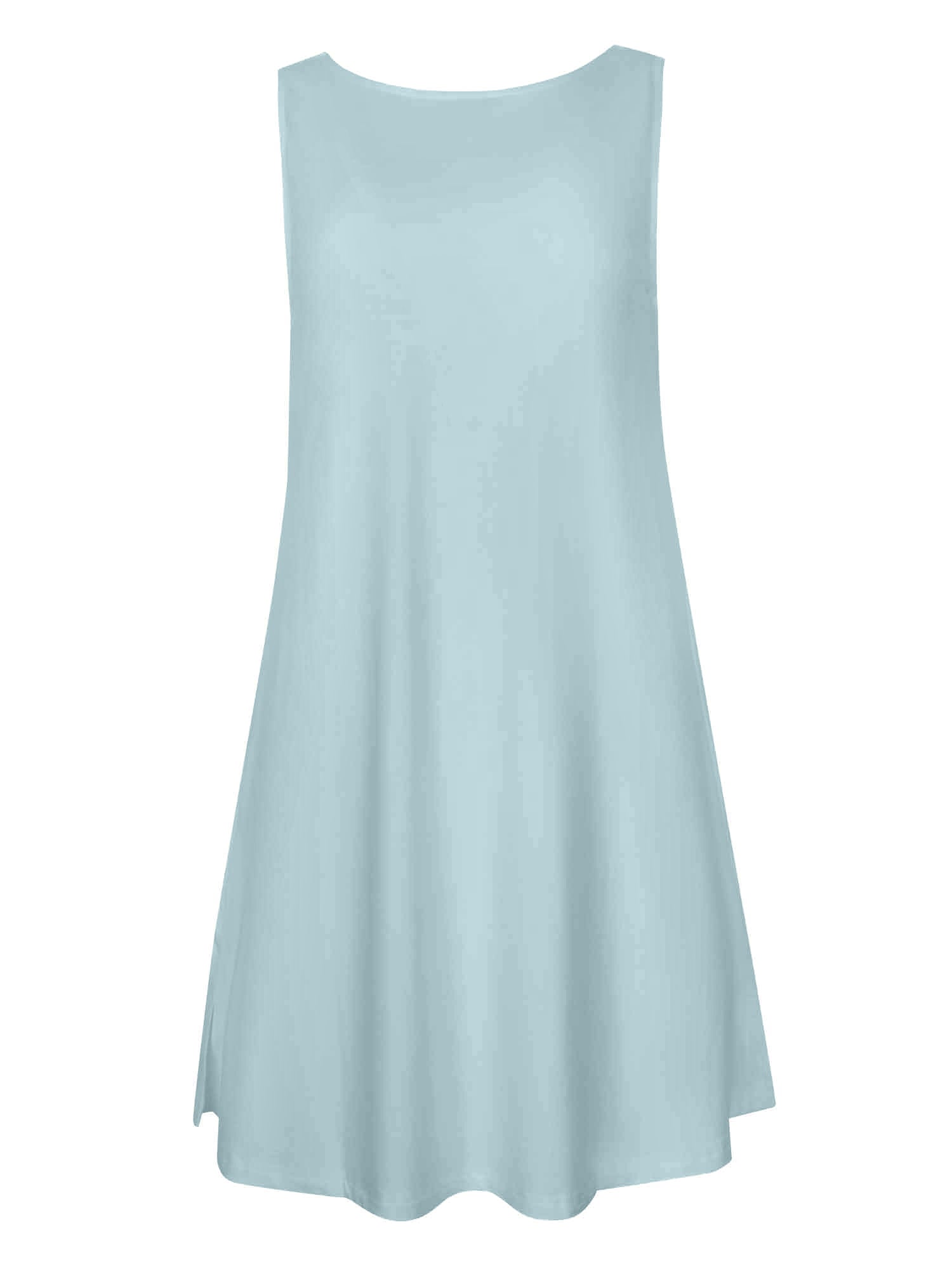 Bamboo Sleeveless Tunic - Topaz