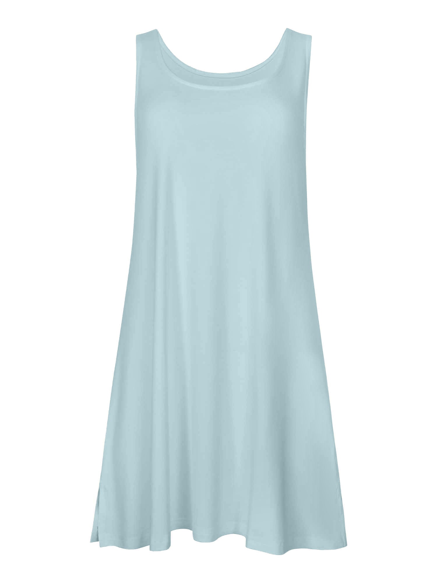 Bamboo Sleeveless Tunic - Topaz