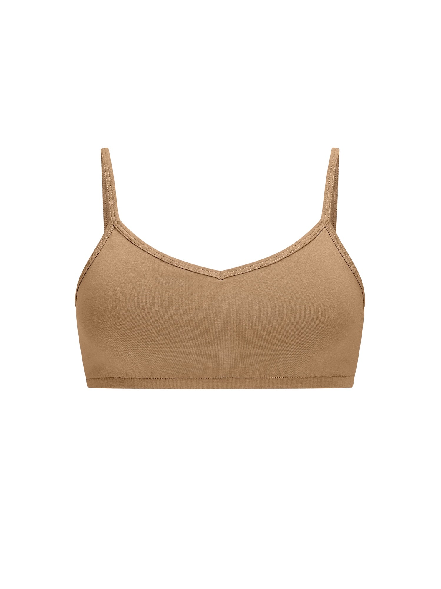 Bamboo Yoga Top - Toffee