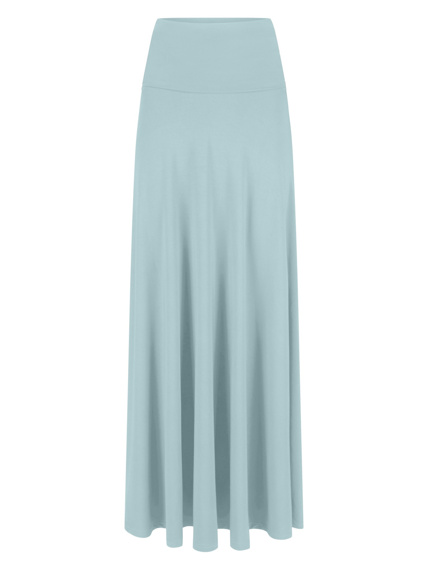 Bamboo Swishy Skirt Maxi - Topaz