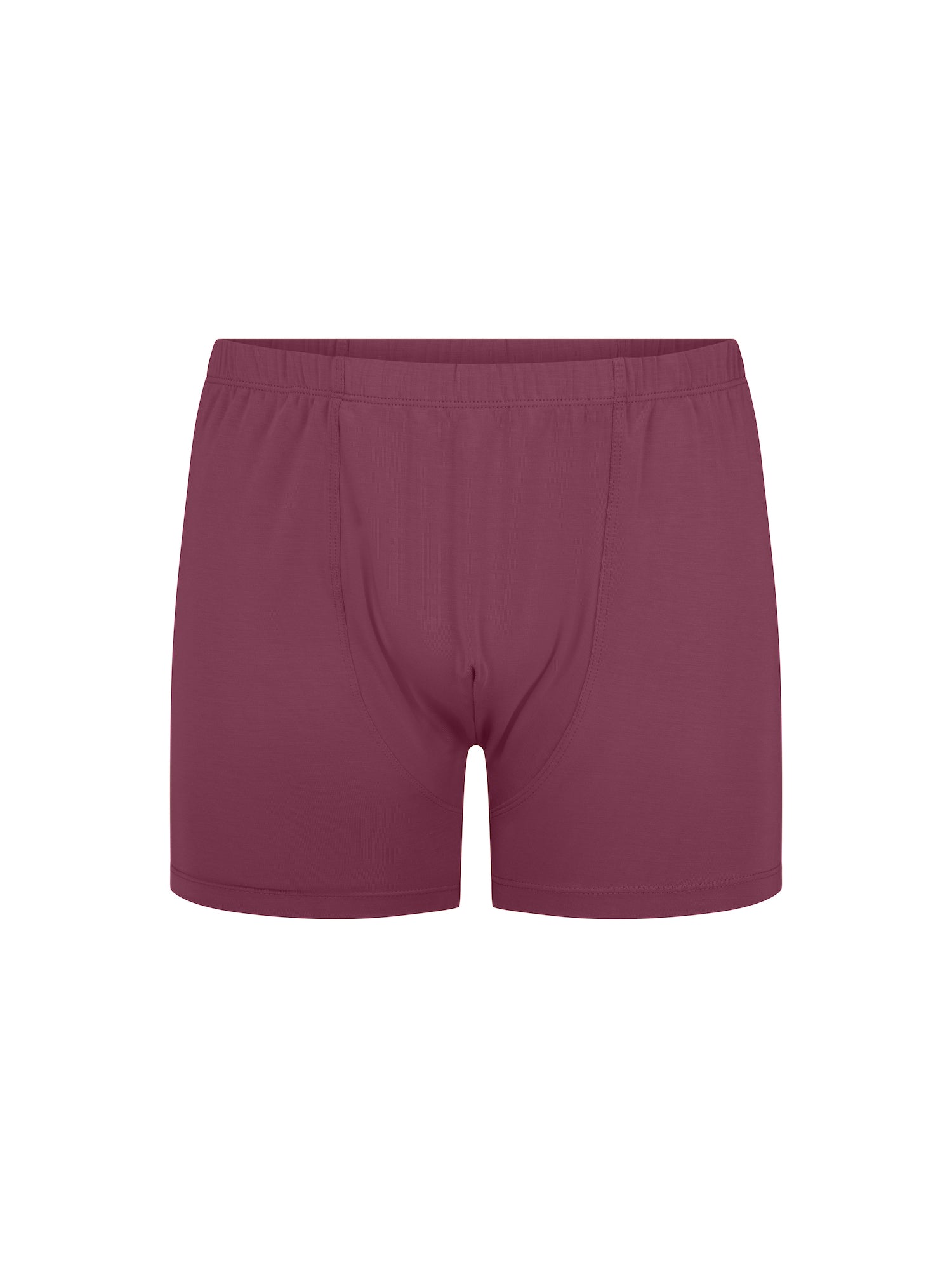 Bamboo Men's Boxers - Aubergine