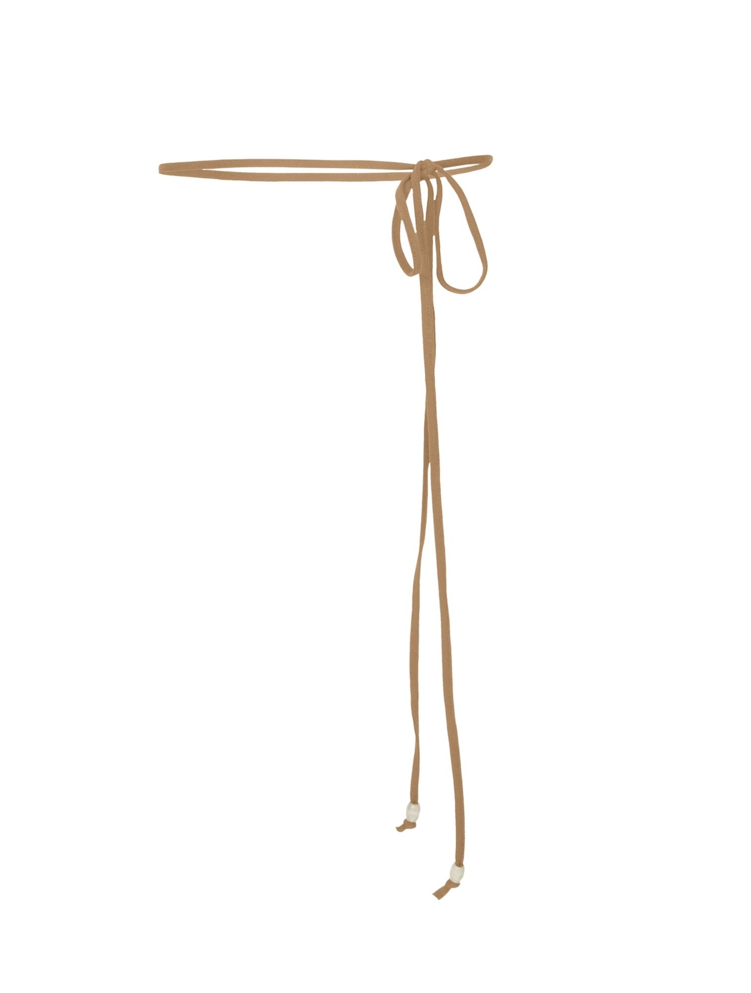 Bamboo String Belt - Toffee