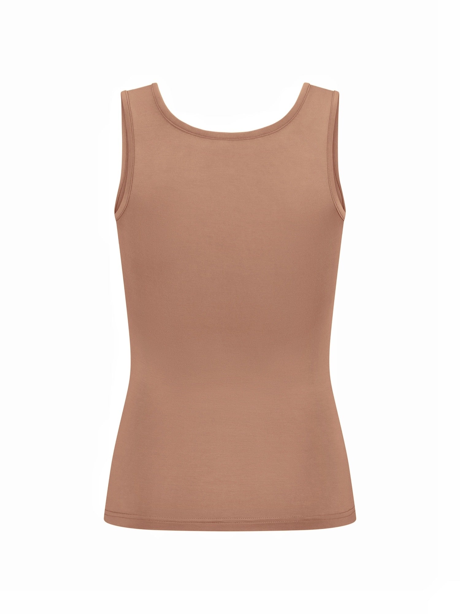 Bamboo Classic Singlet - Toffee