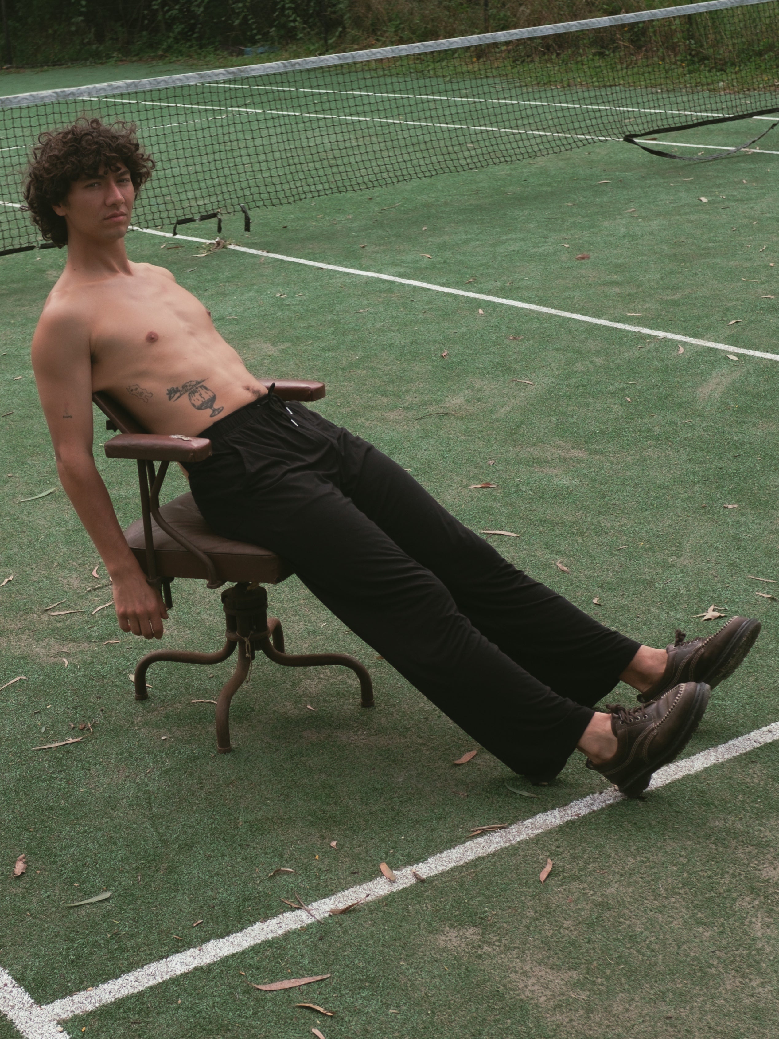 Bamboo Casual Pants - Black