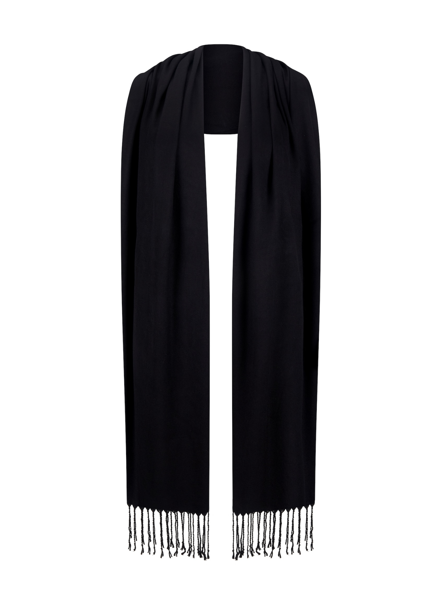 Bamboo Lightweight Scarf - Black