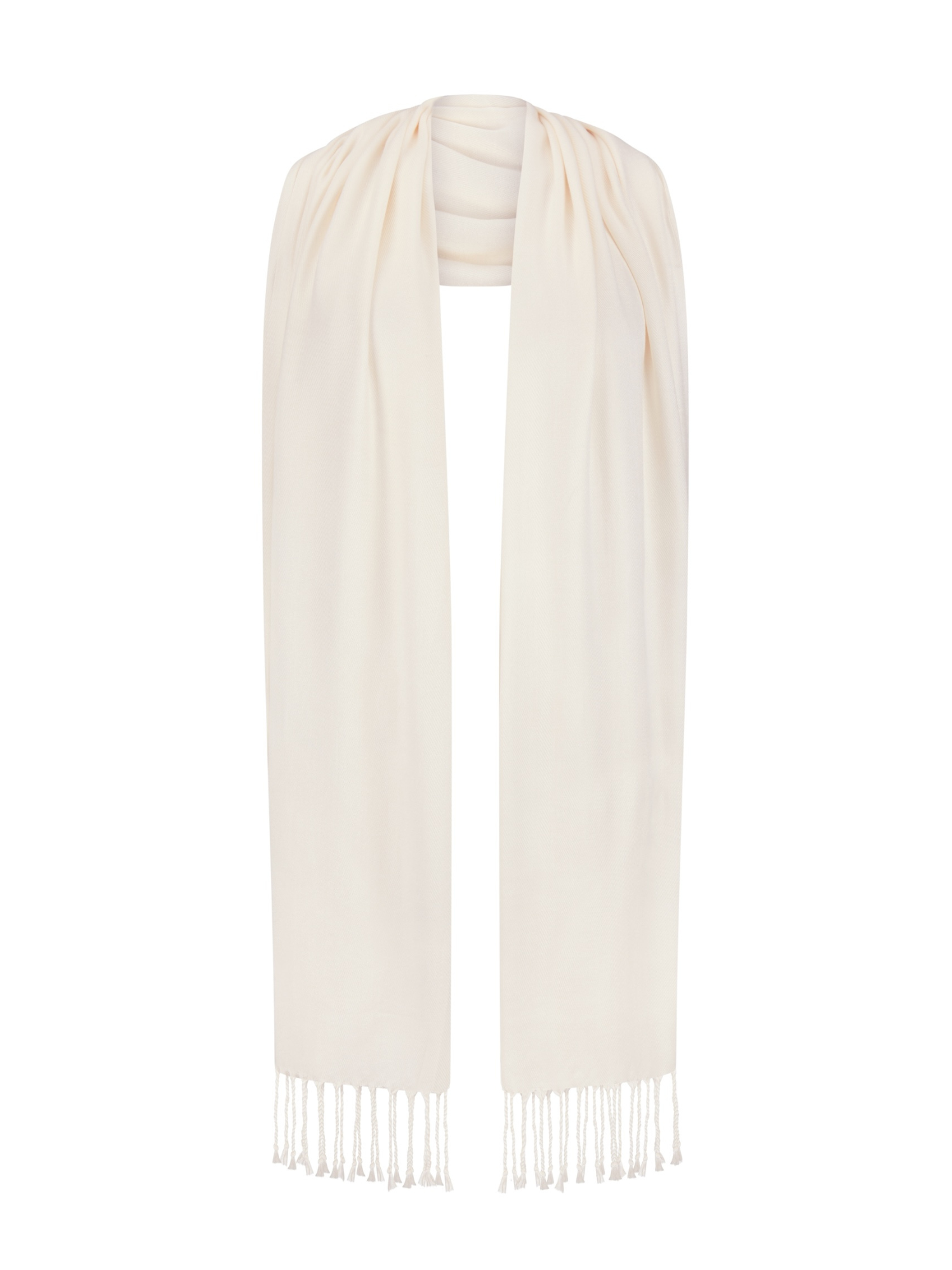 Bamboo Lightweight Scarf - White