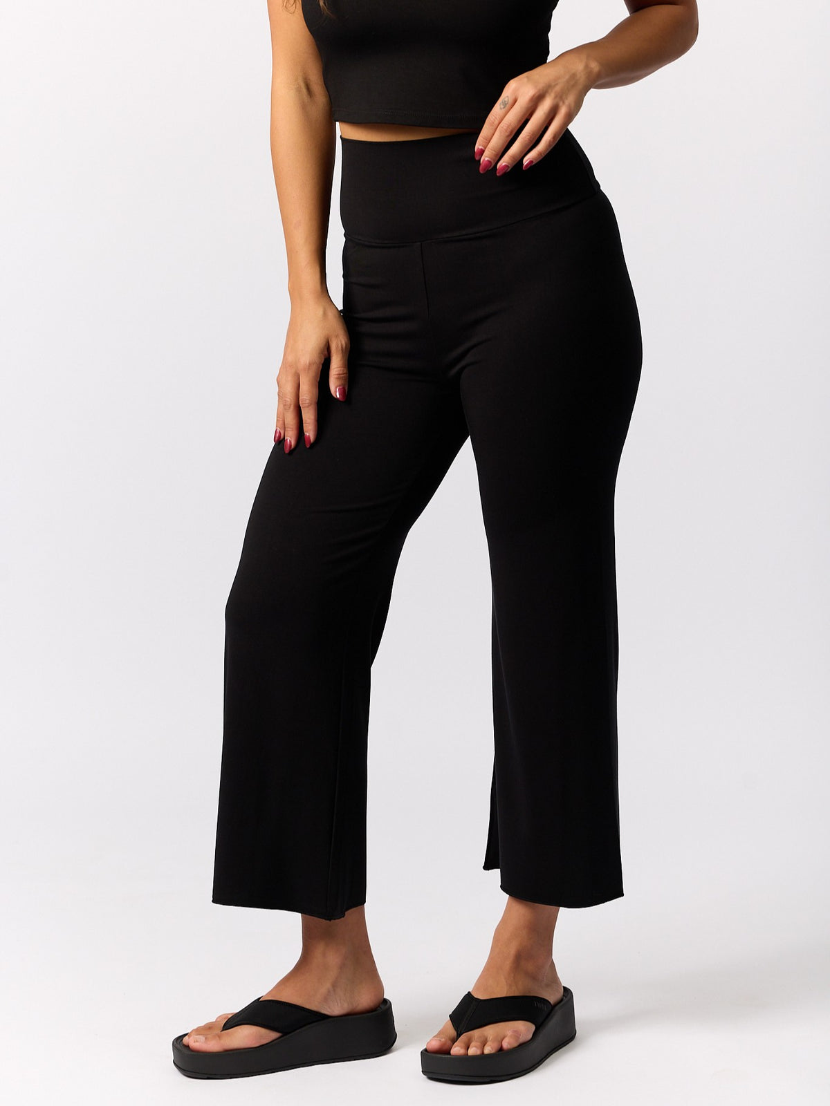 Bamboo Resort Pant - Black