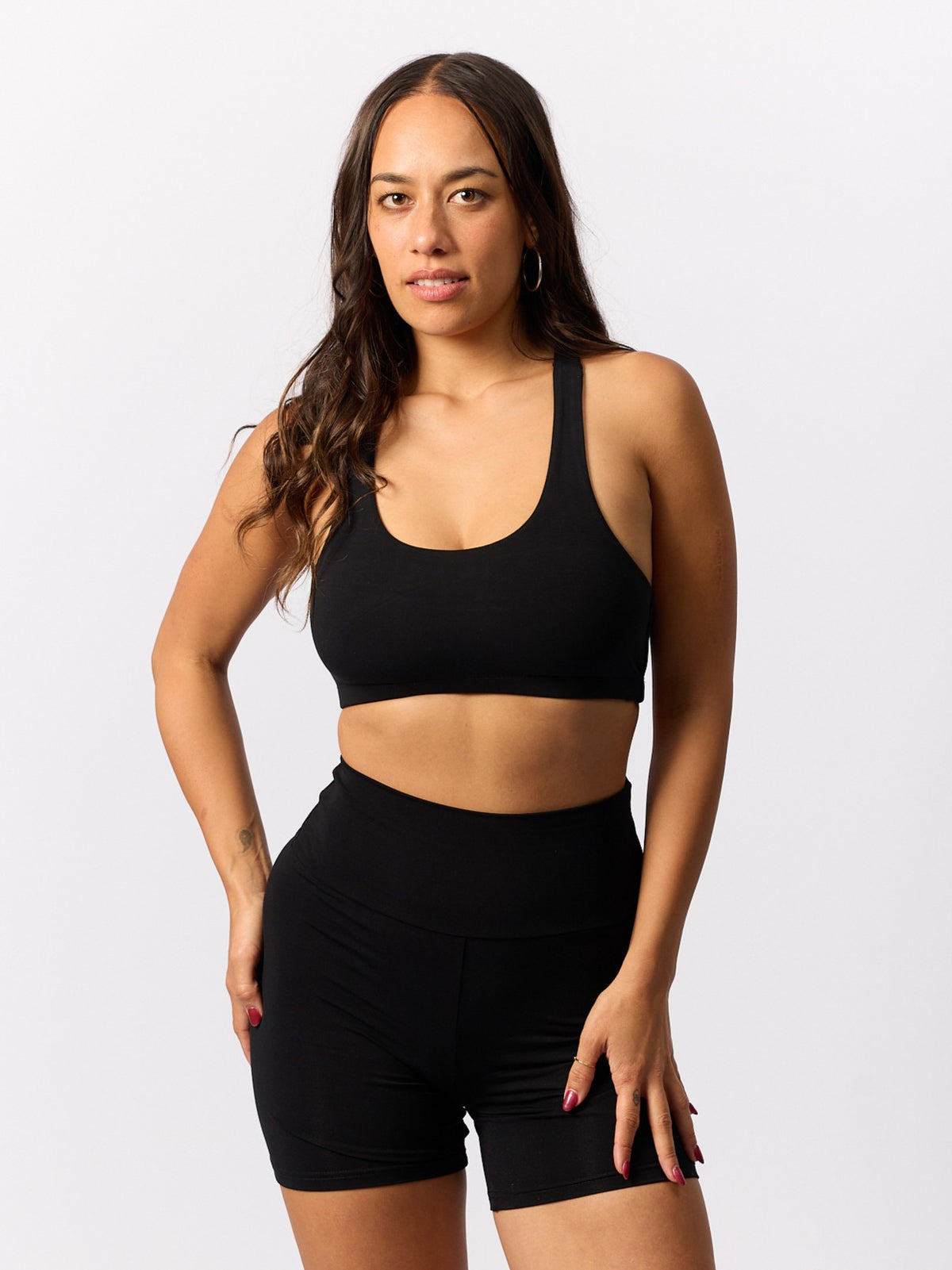 Bamboo Sporty Short - Black