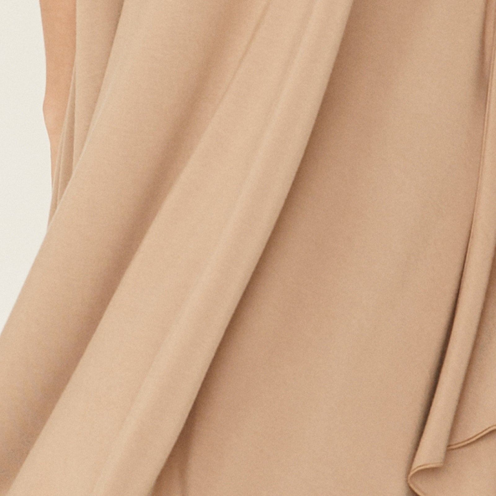Bamboo fabric in Caramel