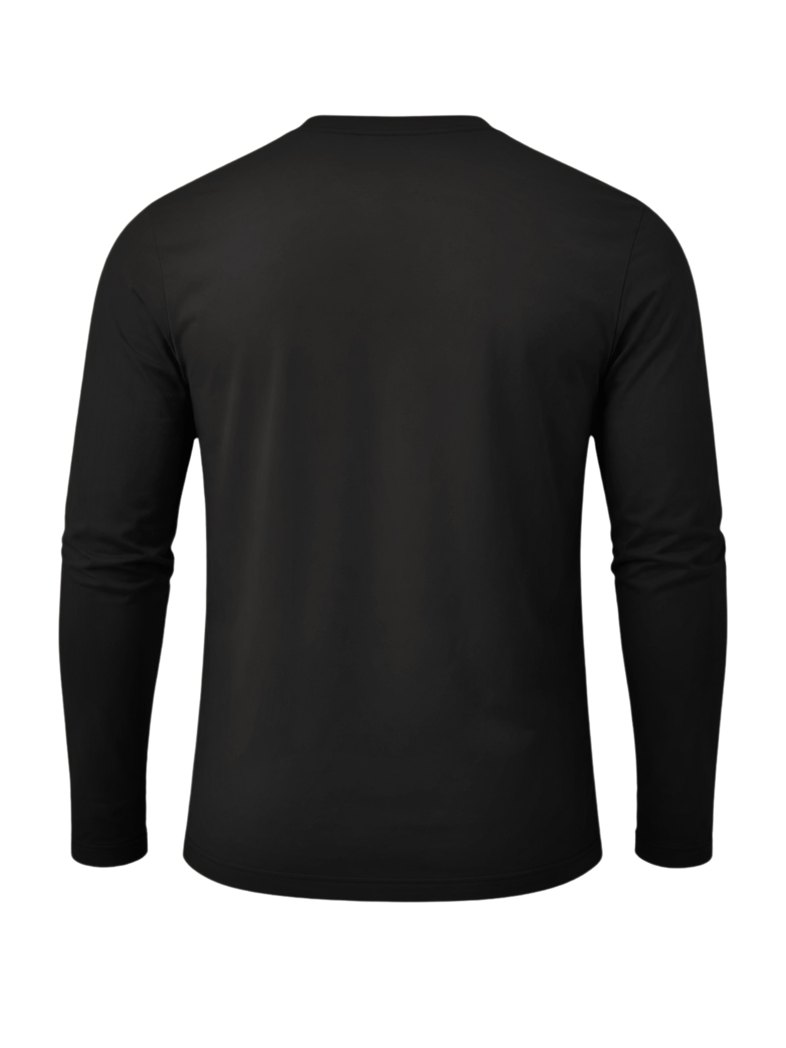 Bamboo Men's Long Sleeve T-Shirt - Black