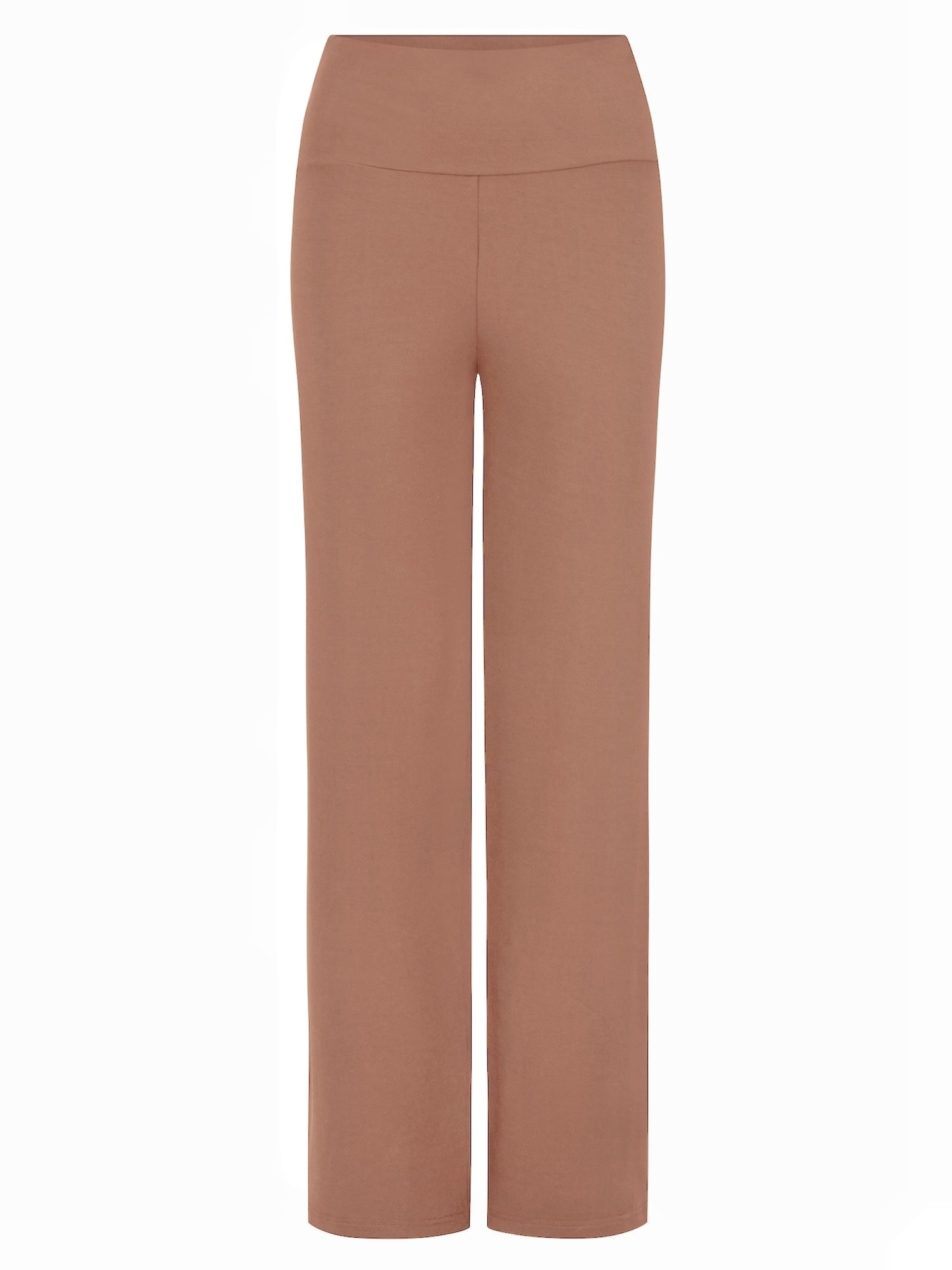 Bamboo Straight Leg Pant - Toffee