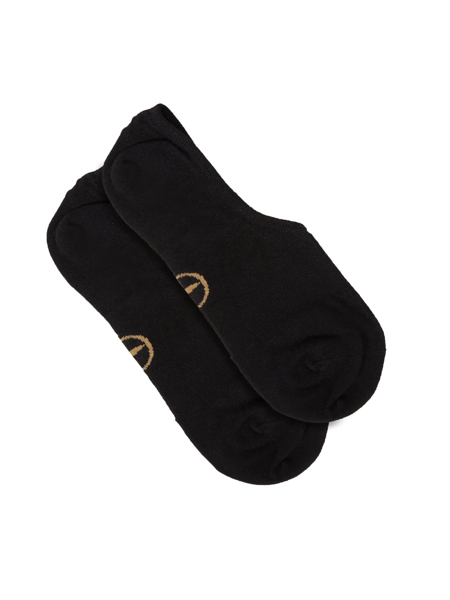 black low rise sock, invisible 'no sock' look for under trainers with ribbed arch support, reinforced heel and toe, bamboo sport sock