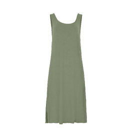 Bamboo A-Line Singlet Dress - Eucalyptus