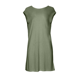 Bamboo Boxy Dress - Eucalyptus