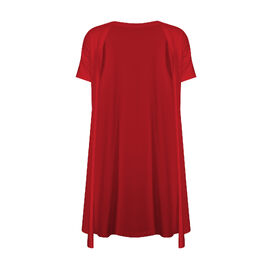 Bamboo Wrap Dress - Mini - Chili Pepper