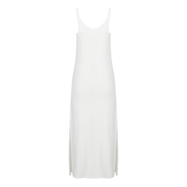 Bamboo Maxi Slip Dress - Cream