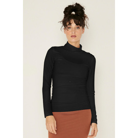 Bamboo Fitted Skivvy 2.0 - Black