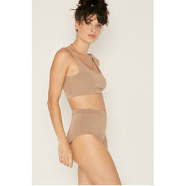 Bamboo Bridgette Jones Knickers - Caramel