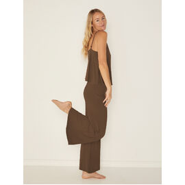 Bamboo Swing Singlet - Cocoa