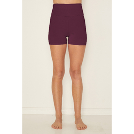 Bamboo Sporty Short - Aubergine