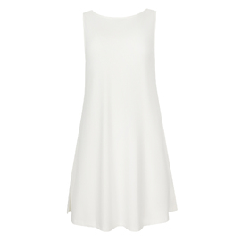 Bamboo Sleeveless Tunic - Cream