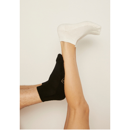 Bamboo Ankle Socks - White