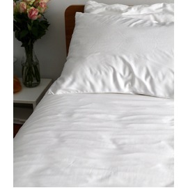 Bamboo Duvet Cover Set - White - Queen