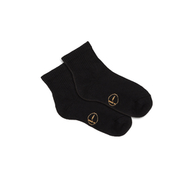 Bamboo Crew Socks - Black