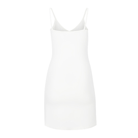 Ultra Fitted Slip Dress - Cream