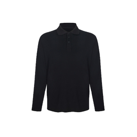 Men's L/S Polo Shirt - Black