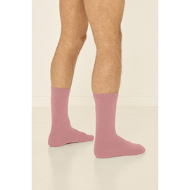 Bamboo Thick Socks - Pink Clay