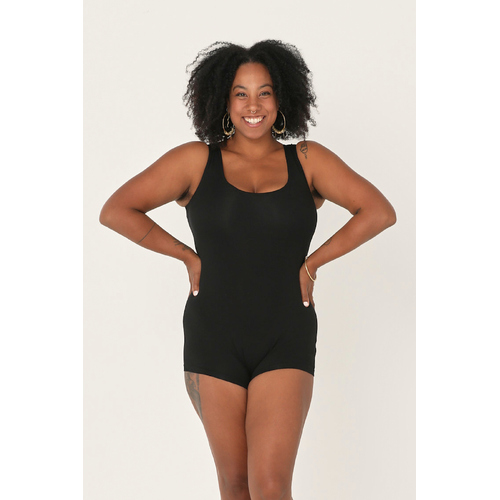 Bamboo Bodysuit - Black