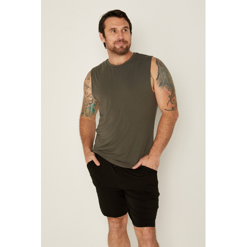 Bamboo Casual Shorts - Black