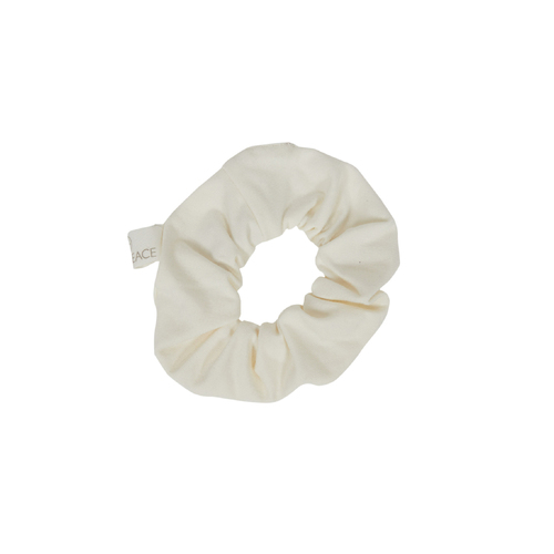 Bamboo Scrunchie - Cream