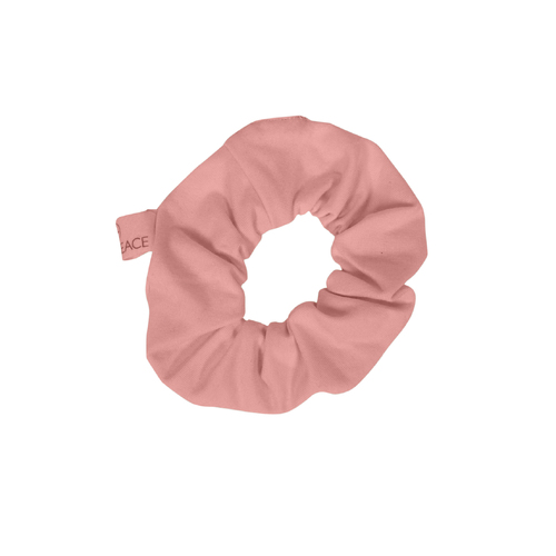 Bamboo Scrunchie - Pink Clay