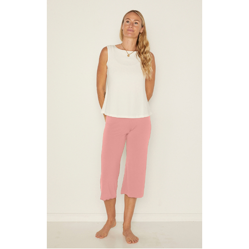 Bamboo Resort Pant 2.0 - Pink Clay