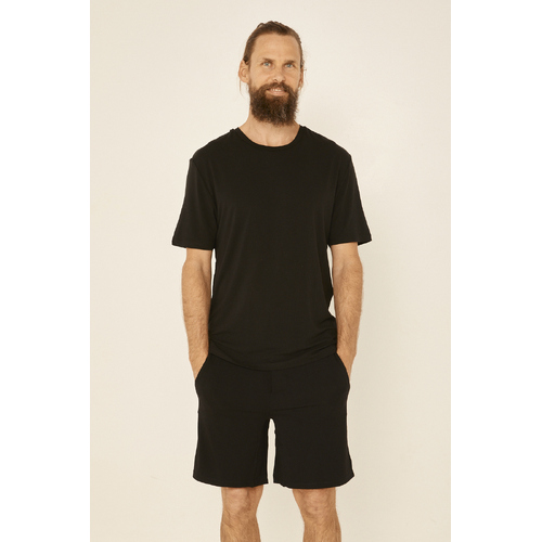 Bamboo Essential Shorts - Black