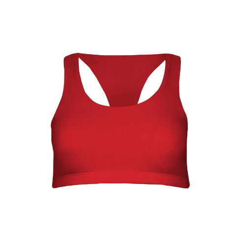 Bamboo Racer Back Bra 2.0 - Chili Pepper