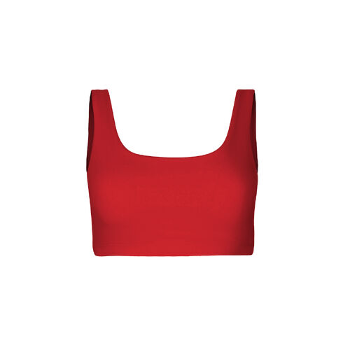 Bamboo Reversible Bra - Chili Pepper