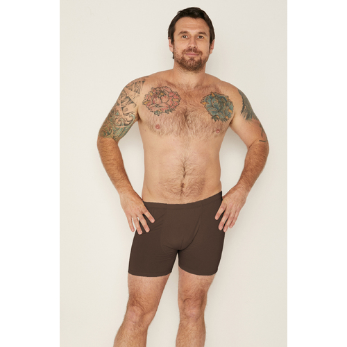 Bamboo Men's Boxers - Cocoa